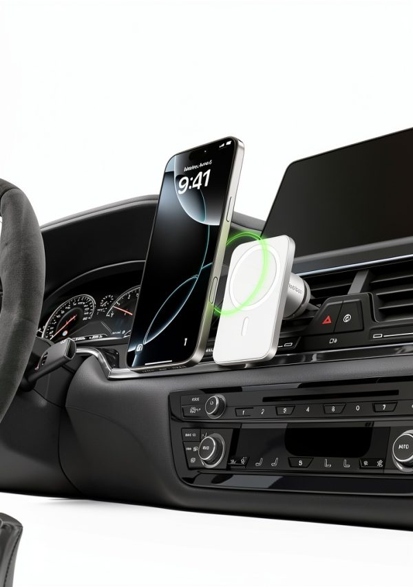 Belkin MagSafe Car Vent Mount Grey Design-1