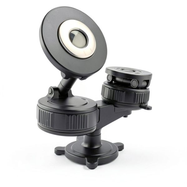 Estbuc Magnetic Car Phone Mount Black Adjustable-1
