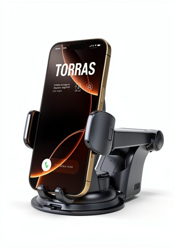 TORRAS Car Phone Holder Durable Suction Black-8