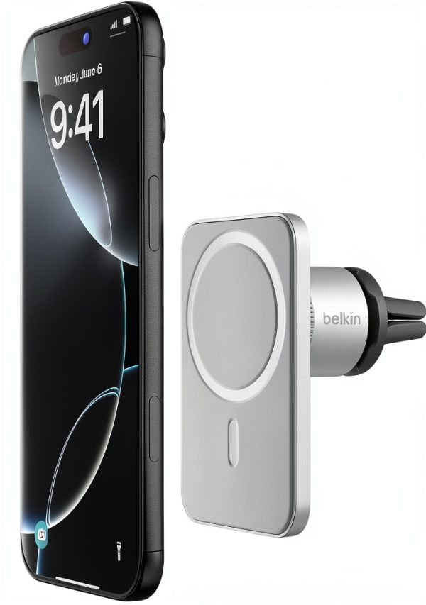Belkin MagSafe Car Vent Mount Grey Design-0