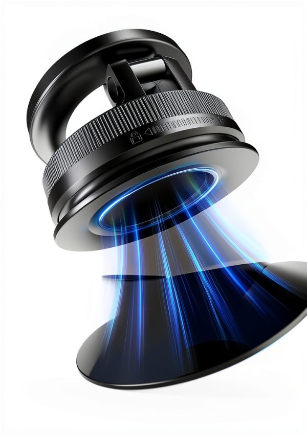 Car Phone Mount Coolpow Magnetic Carbon Fiber-2