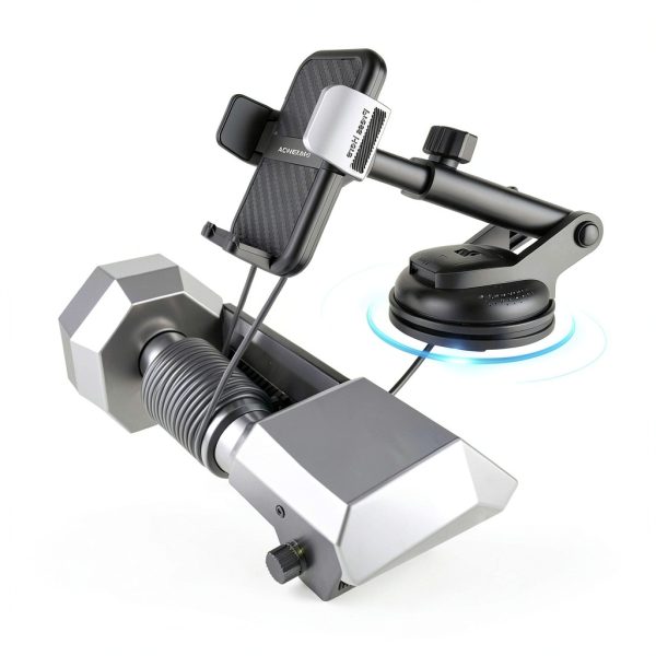 ACMEZING Black Car Phone Holder Mount-2
