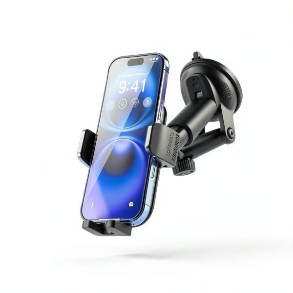 ACMEZING Black Car Phone Holder Mount-1