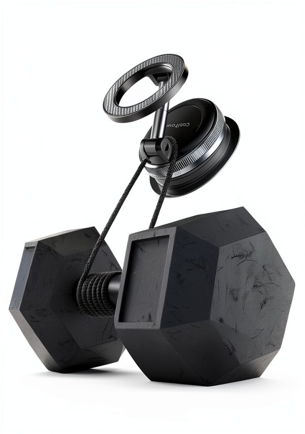 Car Phone Mount Coolpow Magnetic Carbon Fiber-5