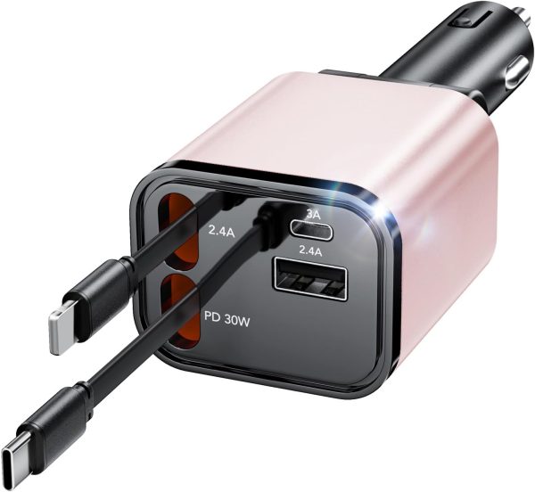 COCIVIVRE USB C Car Charger Fast Charger-0