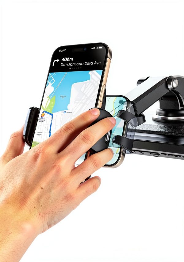 TORRAS Car Phone Holder Durable Suction Black-4