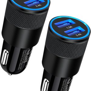 Smart Dual USB Car Charger by AILKIN-0