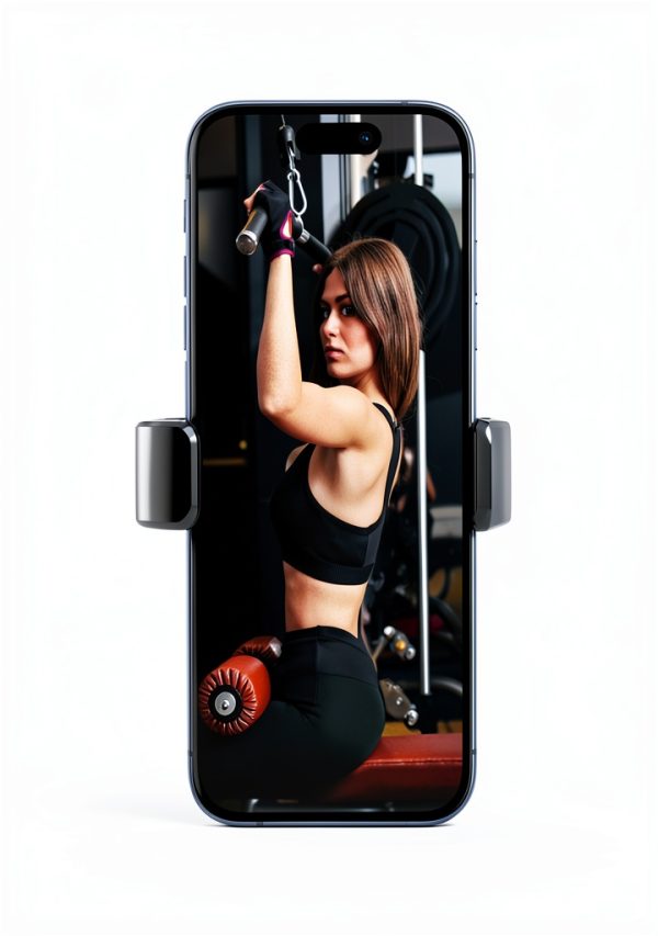 Gendle Magnetic Gym Phone Holder for Men-7