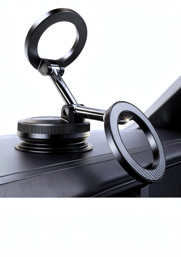 Car Phone Mount Coolpow Magnetic Carbon Fiber-4