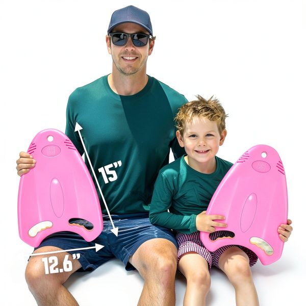 Comfecto Pink Swim Kickboard EVA Foam Buoyancy Aid-1