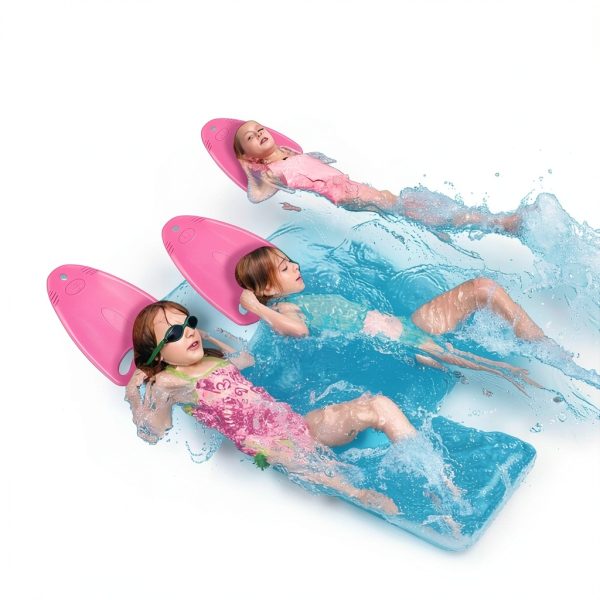 Comfecto Pink Swim Kickboard EVA Foam Buoyancy Aid-5