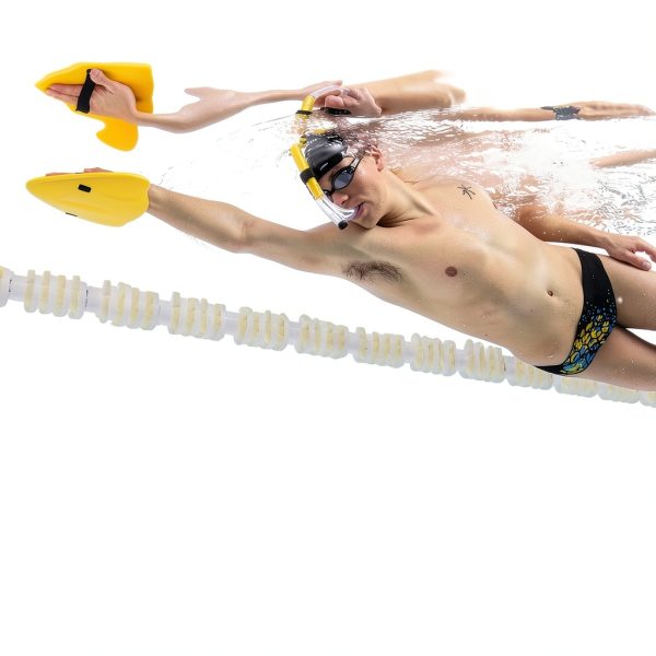 FINIS Yellow Swimming Kickboard Plastic Design-2