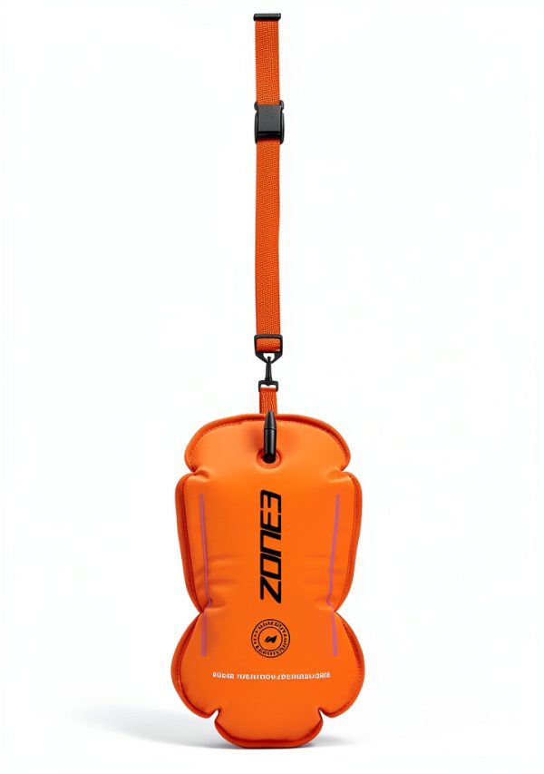 ZONE3 Swimming Kickboard Orange Recycled Polyester-0