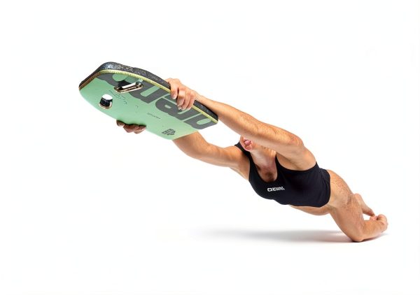 Arena Swim Kickboard One Size Silver EVA Foam Training Board-5