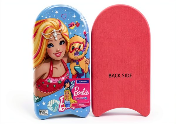 Barbie Foam Kickboard Pink Small What Kids Want Sports-2