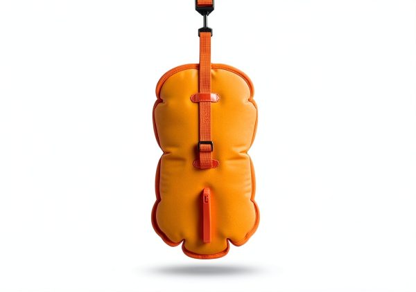 ZONE3 Swimming Kickboard Orange Recycled Polyester-6
