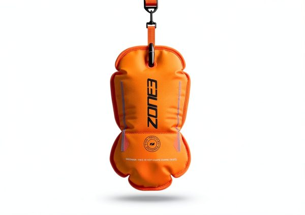 ZONE3 Swimming Kickboard Orange Recycled Polyester-5