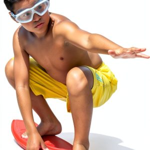 Poolmaster Foam Surfboard Kids Red Kickboard-0