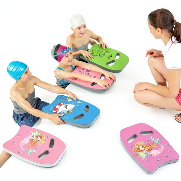 Swimming Kickboard MoKo U Shape Mermaid Pink Medium Ergonomic PE-6