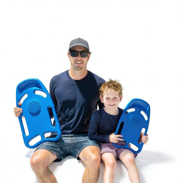 Swim Kickboard GoSports X5 Blue HDPE Youth Size 16-5
