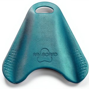 Kickboard Ray-Board Large Adult Turquoise Swim Training Board-0