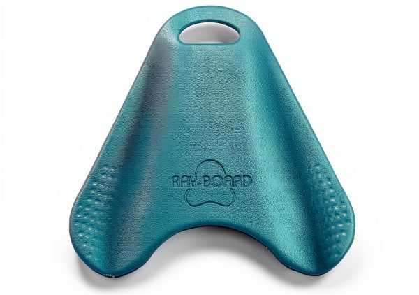 Kickboard Ray-Board Large Adult Turquoise Swim Training Board-0