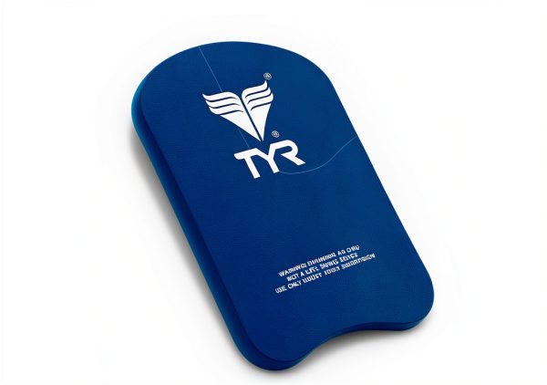TYR Junior Kickboard Swimming Training Aid Blue One Size EVA Foam-3