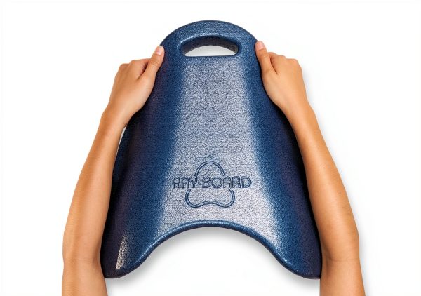 Kickboard Ray-Board Large Adult Turquoise Swim Training Board-2