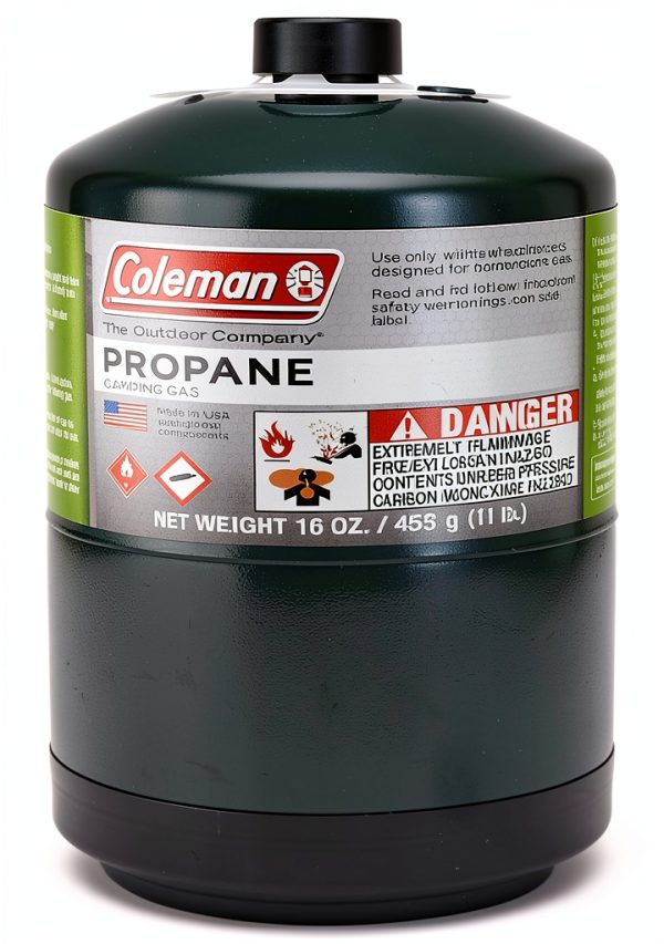 Coleman Propane Fuel Tank 2 Pack Lightweight Plastic LPG Cylinder-0