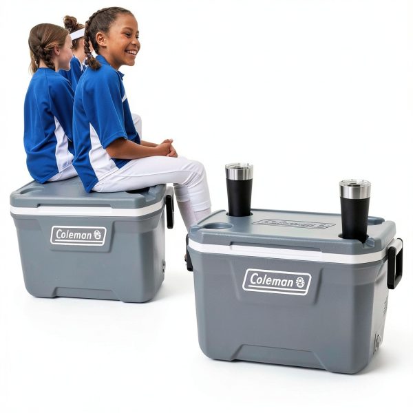 Coleman Classic Series Insulated Cooler – Rock Grey 150qt,-4