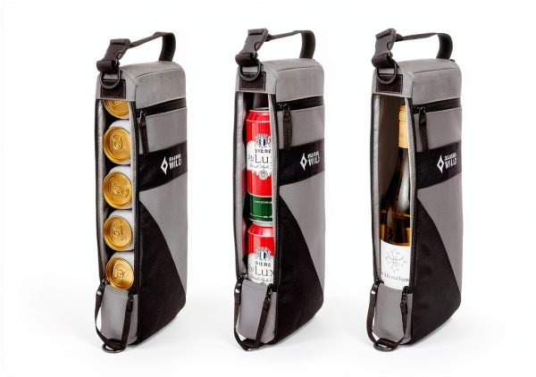 Golf Cooler Bag with 2 Ice Packs Falcona Wild Soft Insulated 6 Can-4