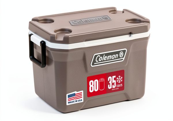 Coleman Classic Series Insulated Cooler – Rock Grey 150qt,-1