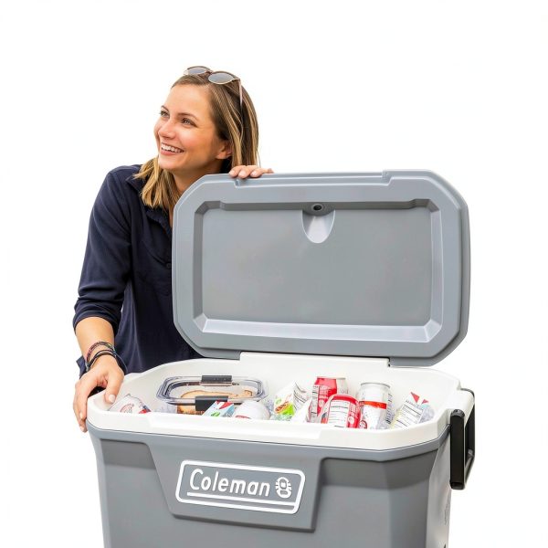 Coleman Classic Series Insulated Cooler – Rock Grey 150qt,-3